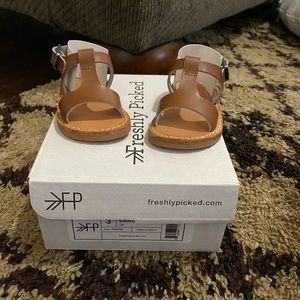 Freshly picked sandals